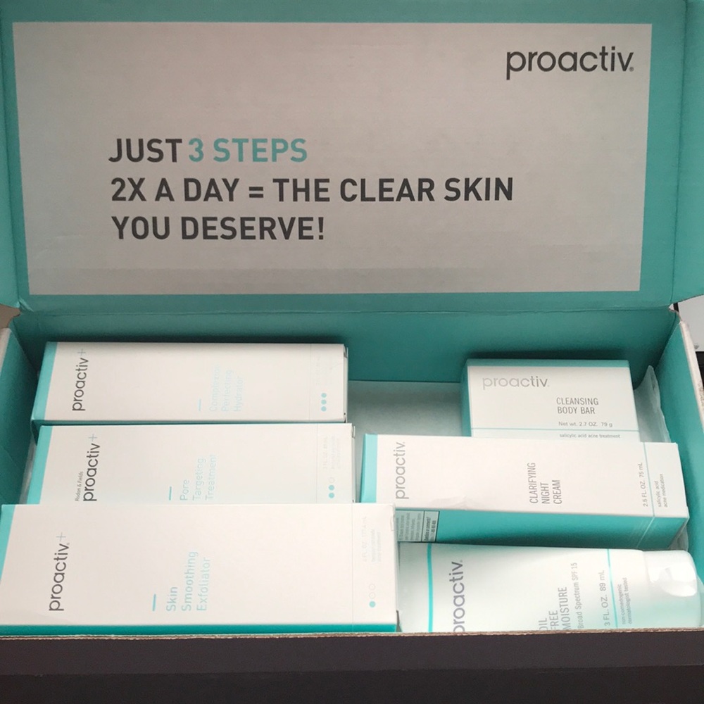 Proactiv full set brand new never opened!